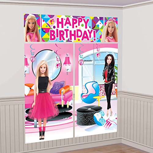 Scene Setters® Wall Decorating Kit | Barbie Sparkle Collection | Birthday