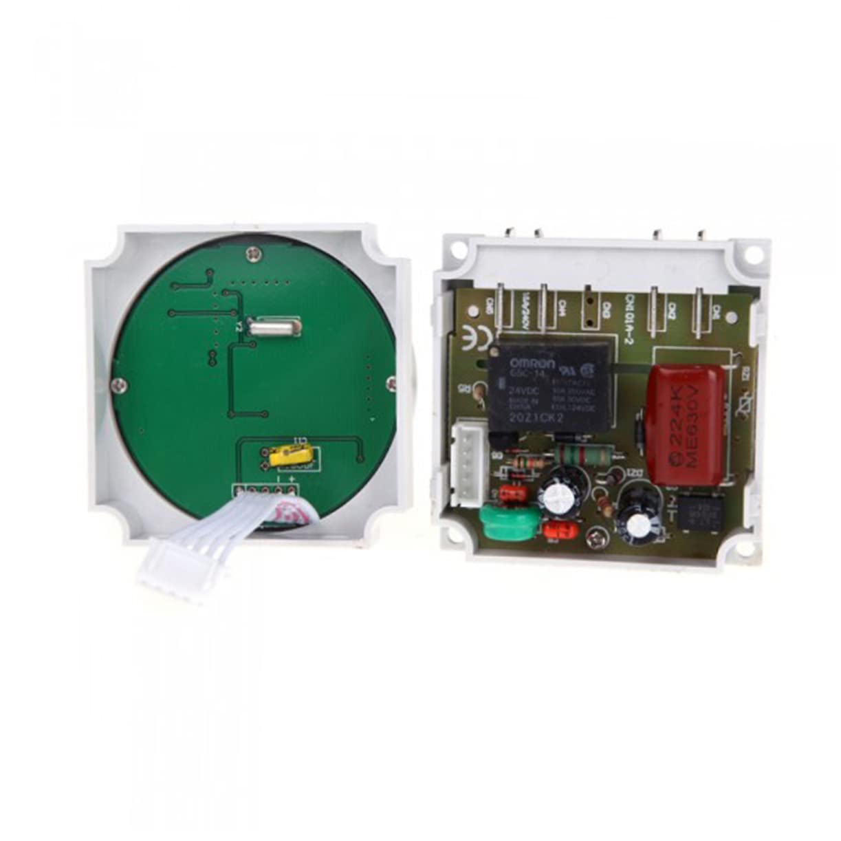 UPKOCH Lot de 2 Minuteries Programmables pour Éclairage Compte à Rebours Mécanique Capacité de Charge 16 a Minuterie de 1 à Heures Taille Mini Facile à Programmer