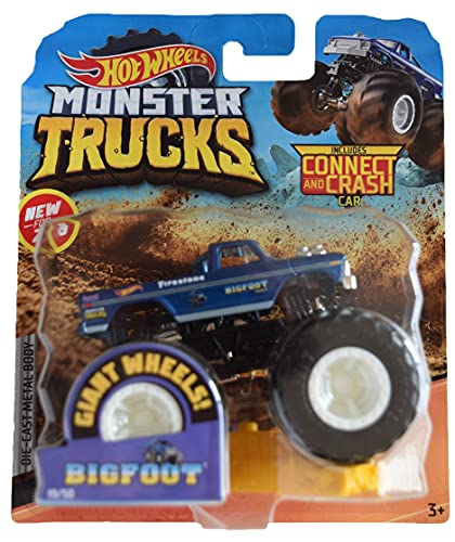 Hot Wheels Bigfoot Connect and Crash