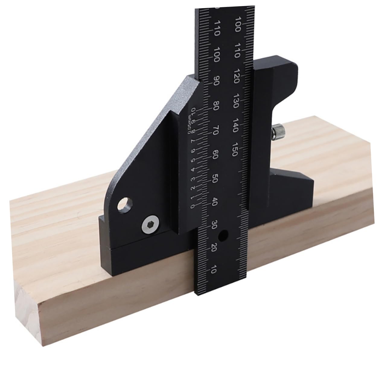 Uonlytech Righello Alluminio Leggero Per Marcatura e Misurazione Strumento Multifunzionale Per Lavori Di Falegnameria Con Design Magnetico e Alta Adattabilità
