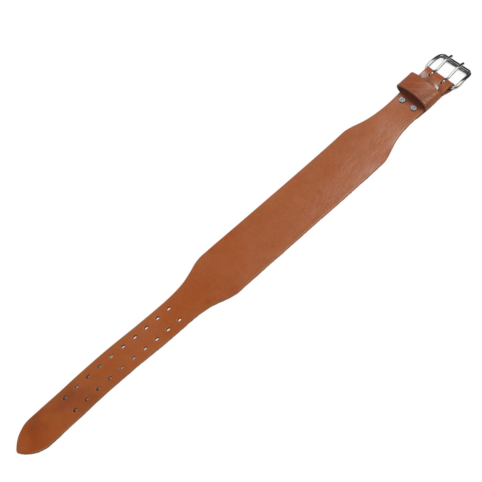 Ceinture d'haltérophilie en cuir à 1 couche, soutien dorsal pour le powerlifting à double ergot pour hommes et femmes, ceinture de stabilité du tronc robuste pour les squats, soule
