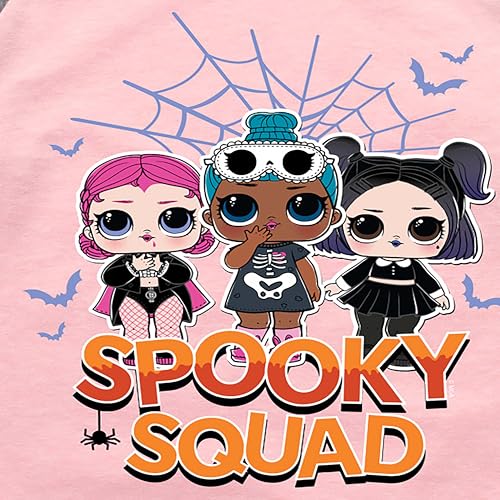 LOL Surprise! - Halloween - Spooky Squad - Toddler & Youth Girls Raglan Graphic T-Shirt3