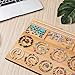 Chicatoso Beading Board for Jewelry Bracelet Making, Bamboo Bead Board for Jewelry Making, Bead Design Board, Beading Mat Trays for Bracelet and Other Jewelry Necklaces
