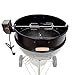 Produktbild TAINO Universal Drehspieß für Kugelgrill Ø57 cm Set Rotisserie Ring Zubehör Grill-Spieß passend für Weber inkl. Motor
