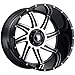 American Truxx AT162-24485BM-76 24 Vortex At162 Black/Machined 24X14 5-139.7-76mm 87.1mm