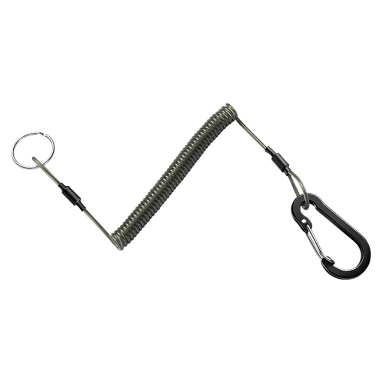 5 Cordini Elastici Da Pesca Con Moschettone - Estensibili Fino A 135 Cm, Per Outdoor - Foto 6