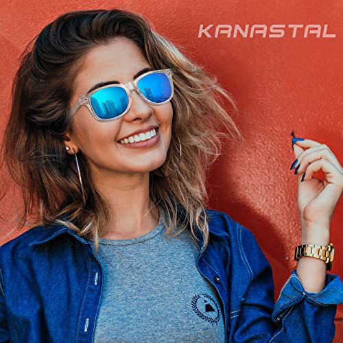 KANASTAL Polarized Sunglasses Retro Square Design Sun Glasses UV400 Fashion Halloween Cosplay Shades2