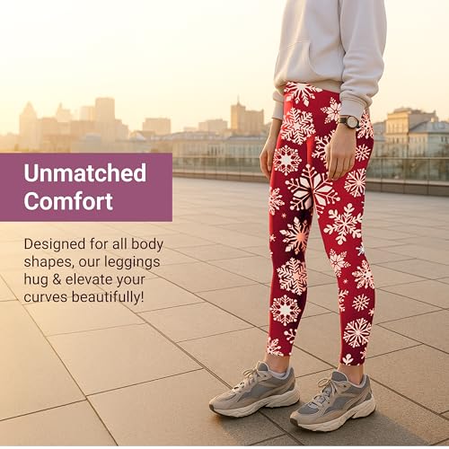 Image of SATINA High Waisted Leggings for Women - Comfortable and Stretchy in Versatile Sizes and Colors