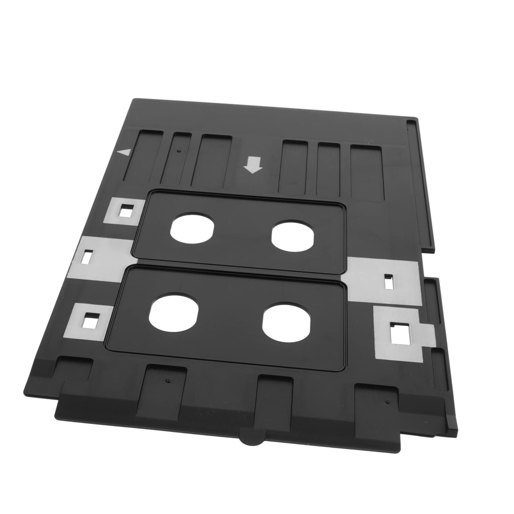 ARTIBETTER Card Making Tray Cards Identification Card Tray Printing Tool Tray Printer Supplies Convenient Id Card Tray Card Printing Machine Tray Professional Card Tray Black