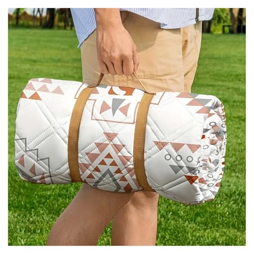 Manta de picnic de 150x200cm con diseño plegable y estampado a cuadros 5
