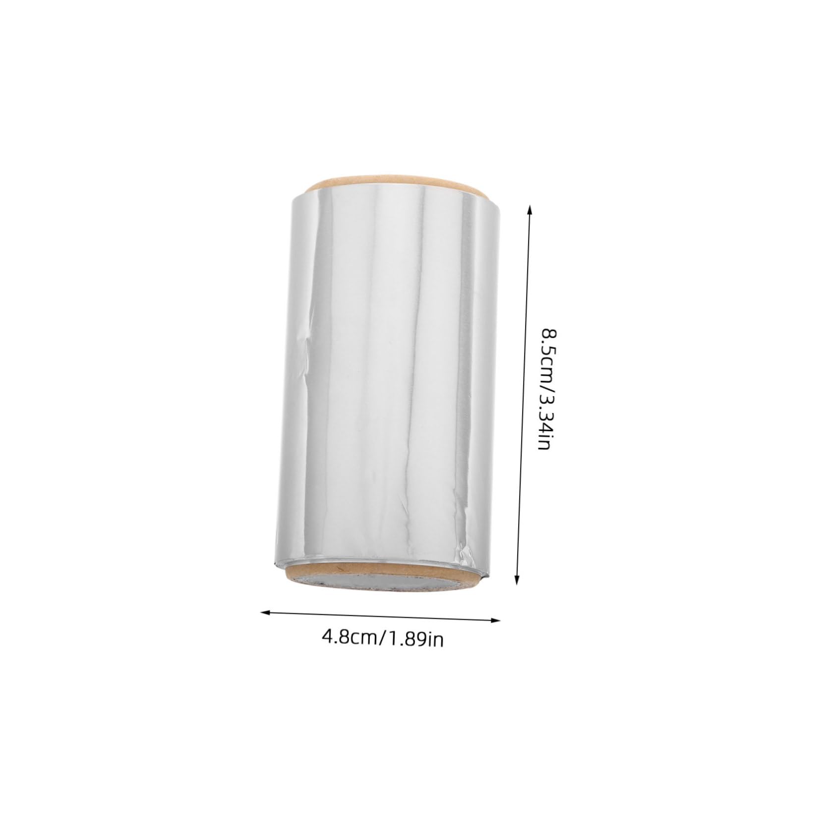 8 Rouleaux Papier Aluminium Coiffure pour Salon Aluminium pour Mèches Permanente et Coloration Protection Thermique et Découpe Facile pour Cheveux