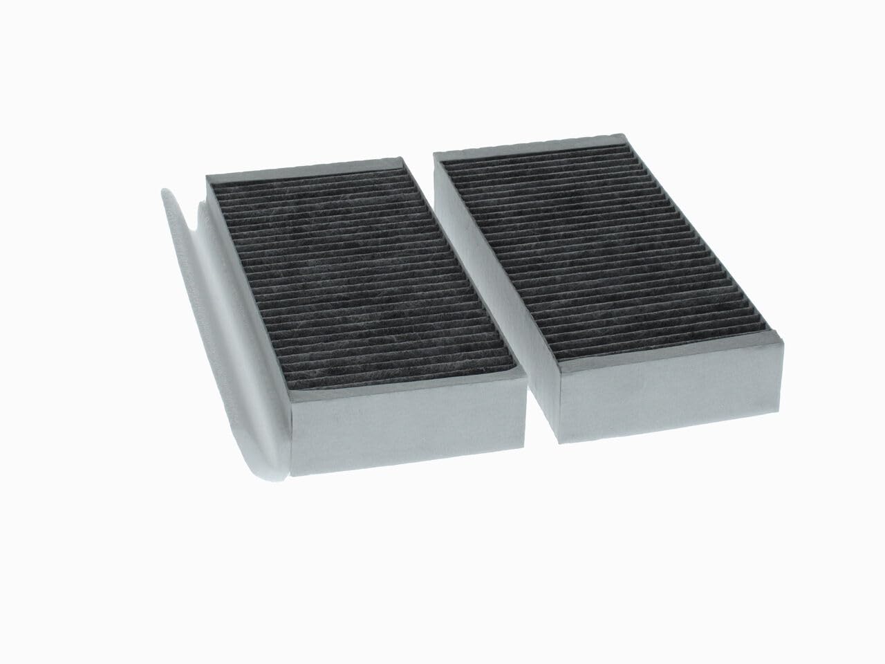 Bosch R5618 Filtre d'Habitacle à Charbon Actif de Remplacement - Contre les Mauvaises Odeurs, le Pollen et la Poussière pour un air plus pur à l’Intérieur du Véhicule - Jeu de 2 Filtres