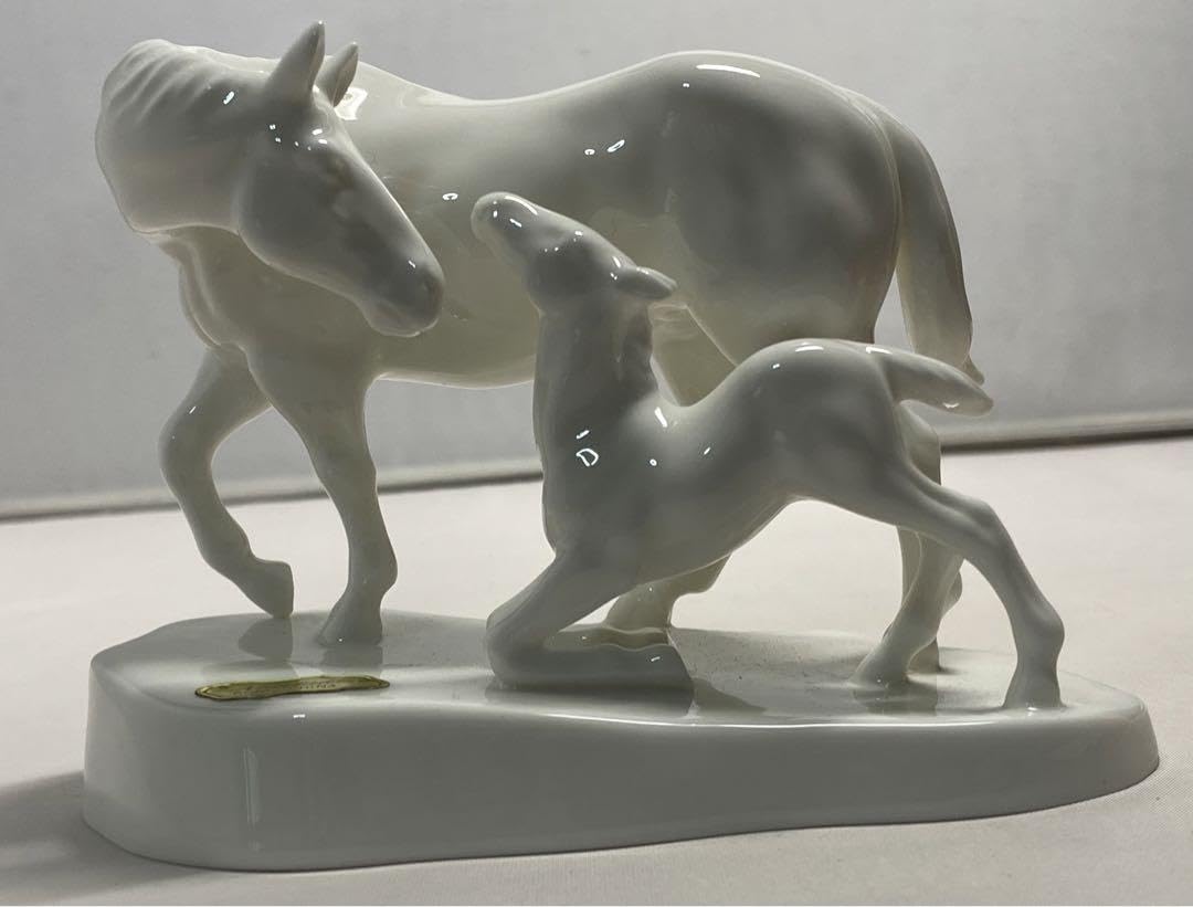 美品✨ノリタケ 親子鹿 オブジェ 置物 美品✨ノリタケ 親子鹿 オブジェ 置物