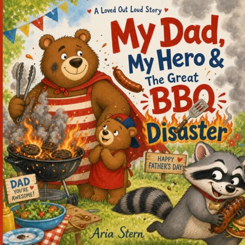 Image of My Dad, My Hero & The Great BBQ Disaster: A Hilarious, Bonding Picture Book for Fathers & Their Kids to Celebrate Father's Day with the Whole Family
