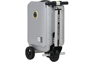 Smart Riding Suitcase Luggage Carry-On Scooter Manned Rideable Suitcase