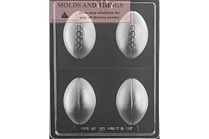 Easy Football Party Pleaser: Chocolate Football Candy Mold