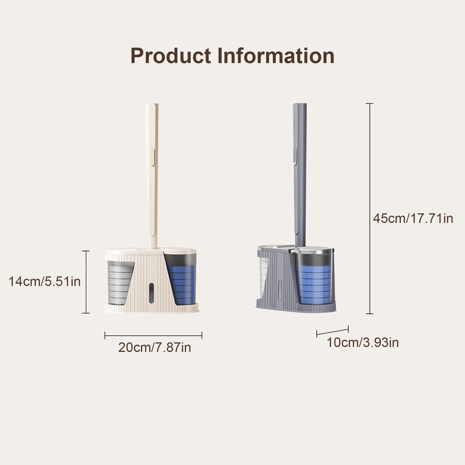 WC Schrubben Set mit Ersatzkopf Hotel Badezimmer Zubehör für Haus und Hotel Gebrauch