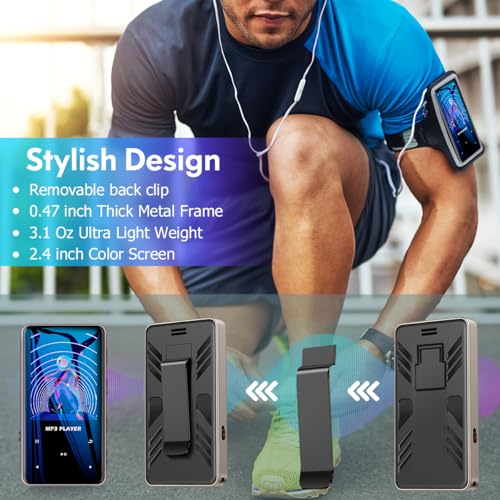 image for 96GB Mp3 Player with Bluetooth 5.0 - Aiworth Portable Digital Lossless