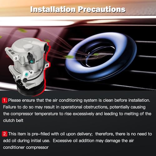 Image of CCIYU AC Compressor w /Clutch for Kia Sorento 2.4L 2016
