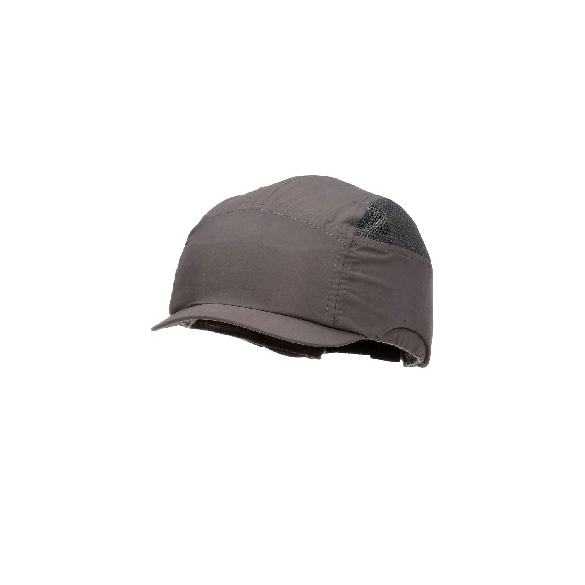 3MFirst Base + Bump Cap / Safety Cap, EN812 Protection, Grey Micro Peak (25mm)