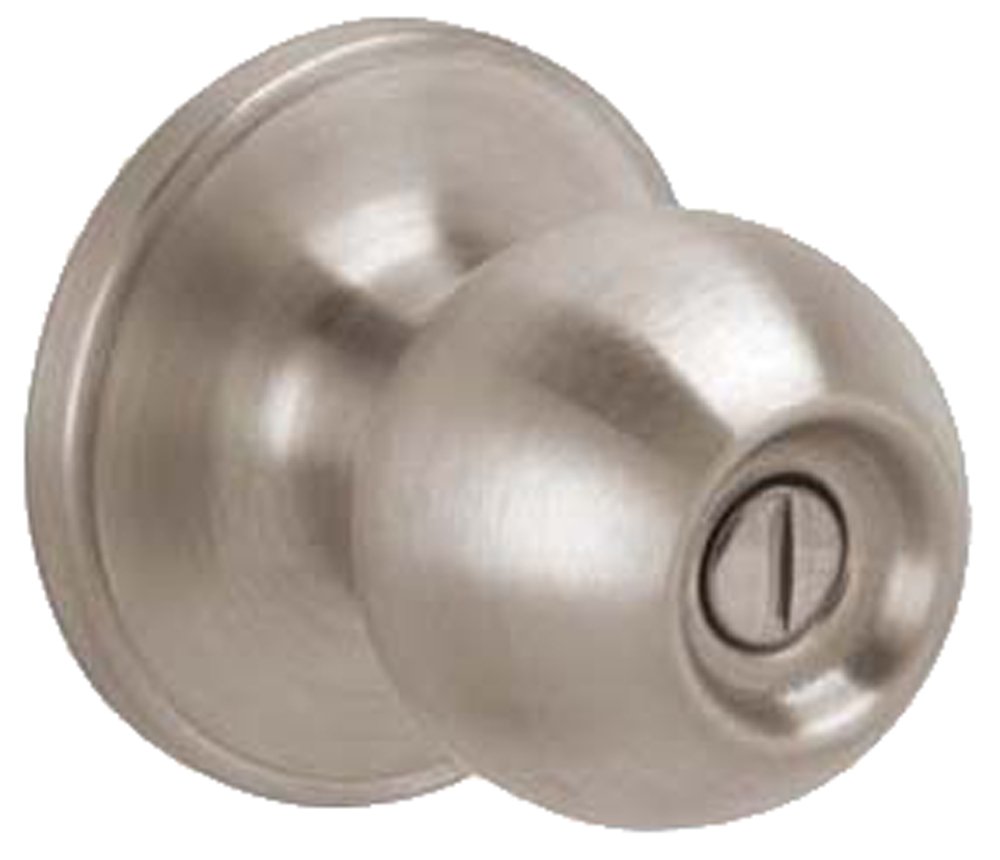 J-Series by Schlage Corona Door Knob with Standard Trim, Bed
