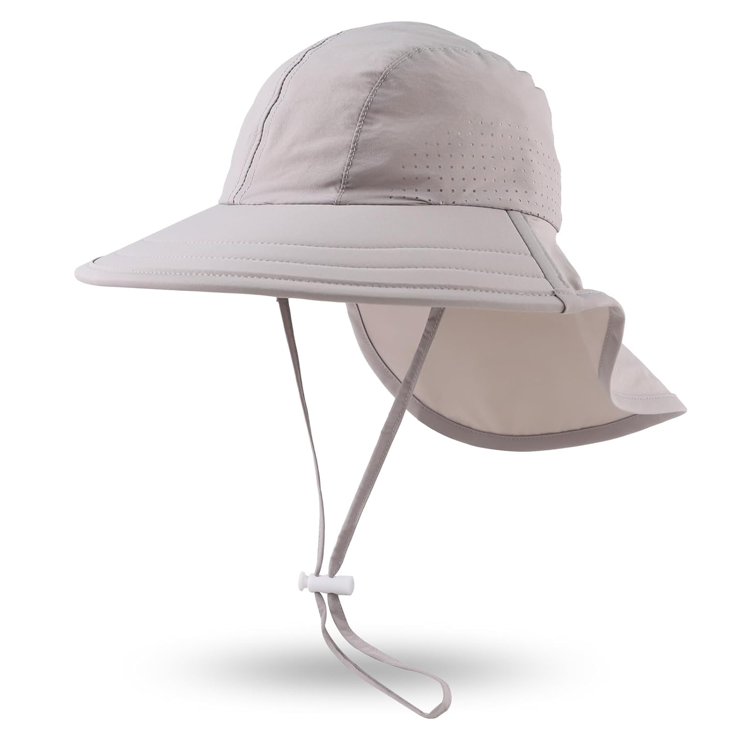 JANGANNSA Chapéu de sol para bebês meninos meninas infantil infantil chapéu balde pescoço aba proteção solar boné praia