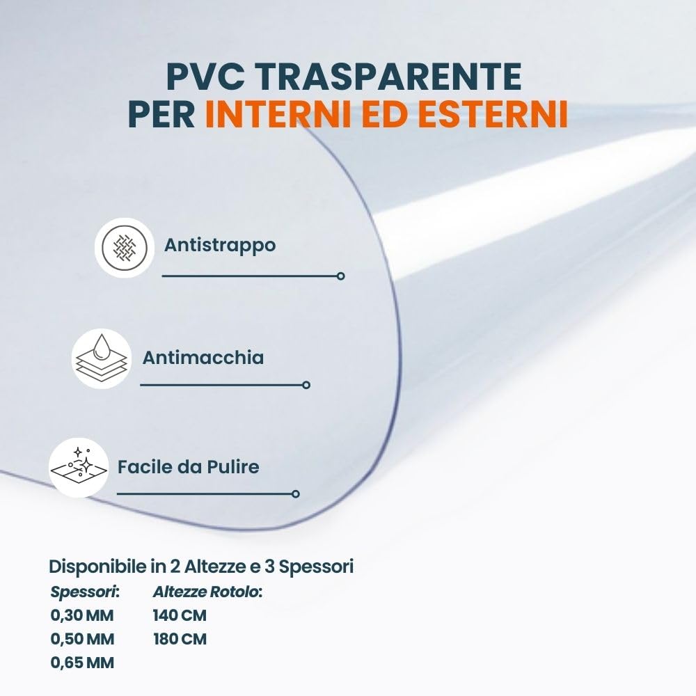 Bâche Transparente En Plastique,Bâche Renforcée,Bâche De Protection Transparente,Bâche Durable