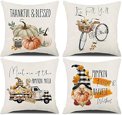 outdoor fall pillows amazon