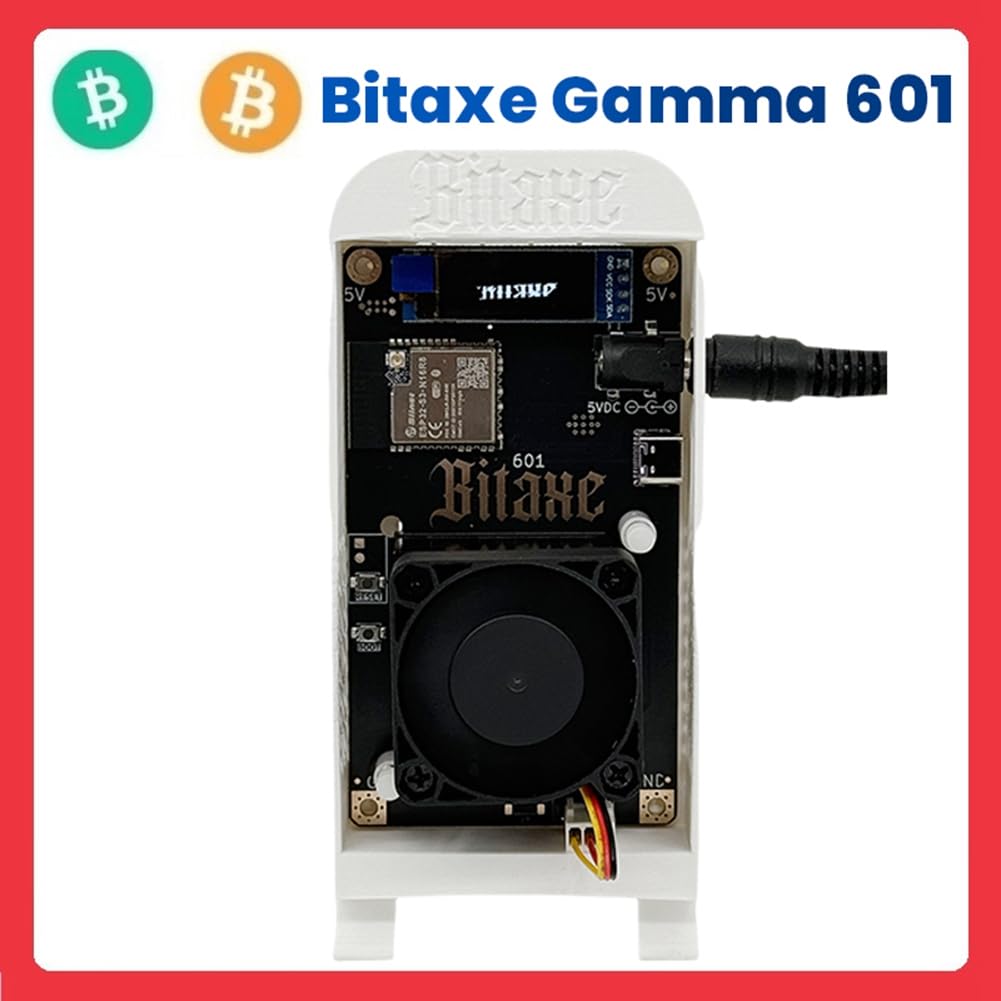 Gamma 601 BTC Solo Lottery Miner 1.2TH/S BM1370 Asic 18-22W Bitcoin Crypto Miner EU-STECKER