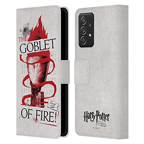 Protection Harry Potter Galaxy A53 5G Étui Cuir avec Rangements Cartes