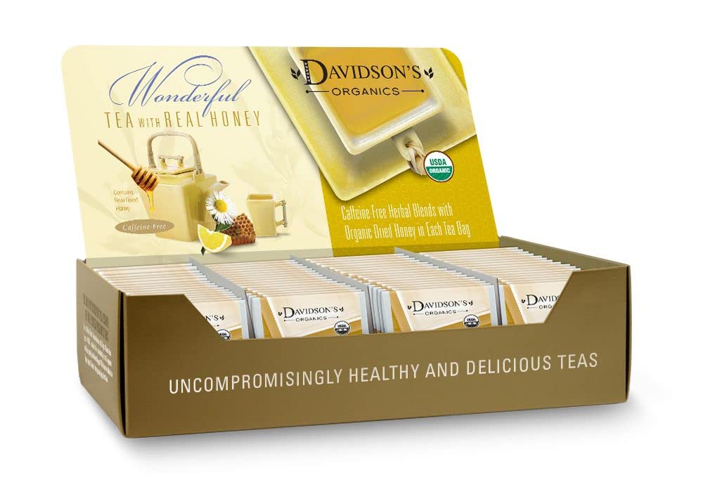 Davidson's Organics, French Vanilla, 100-count Individually Wrapped Tea Bags