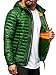 Produktbild Indicode Herren Aguillar Steppjacke in Daunenjacken-Optik | Winterjacke Übergangsjacke Greener XL