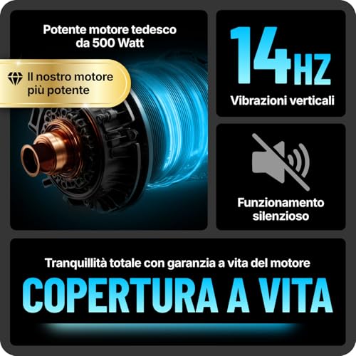 Bluefin Fitness Pedana Vibrante Dimagrante Bluefin PRO | Ginnastica da Casa a Ritmo Elevato| Console per Allenamento Completo | Rotazione dei Fianchi a 360°| Silenziosa | Altoparlanti Aux - 5