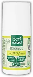 Desodorantes Roll-On Coco e Toranja 55ml - Boni Natural