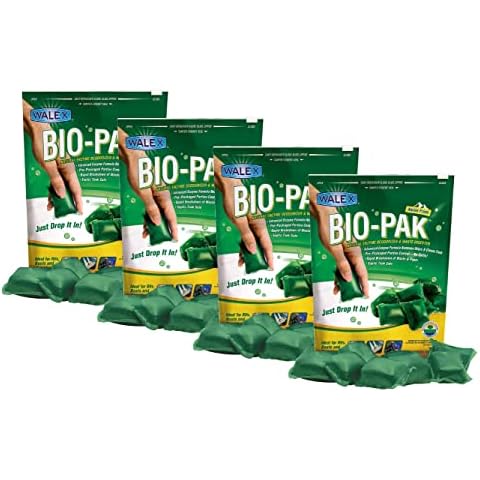 Walex BIO-11530 Bio-Pak Natural Holding Tank Deodorizer and Waste Digester, (Pack of 10) (4 Pack of 10) Cover