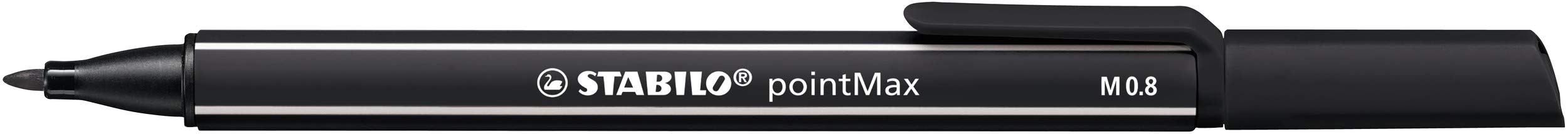 STABILO pointMax Nylon-Tip Pen Black 2