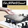 Nutrichef Ensemble de Grillade avec Pierre de Cuisson- Plaque Grésillante en Roche Volcanique pour Steak, BBQ et Viandes Cuit et Retien-Plateau Chauffant pour Servir les Aliments