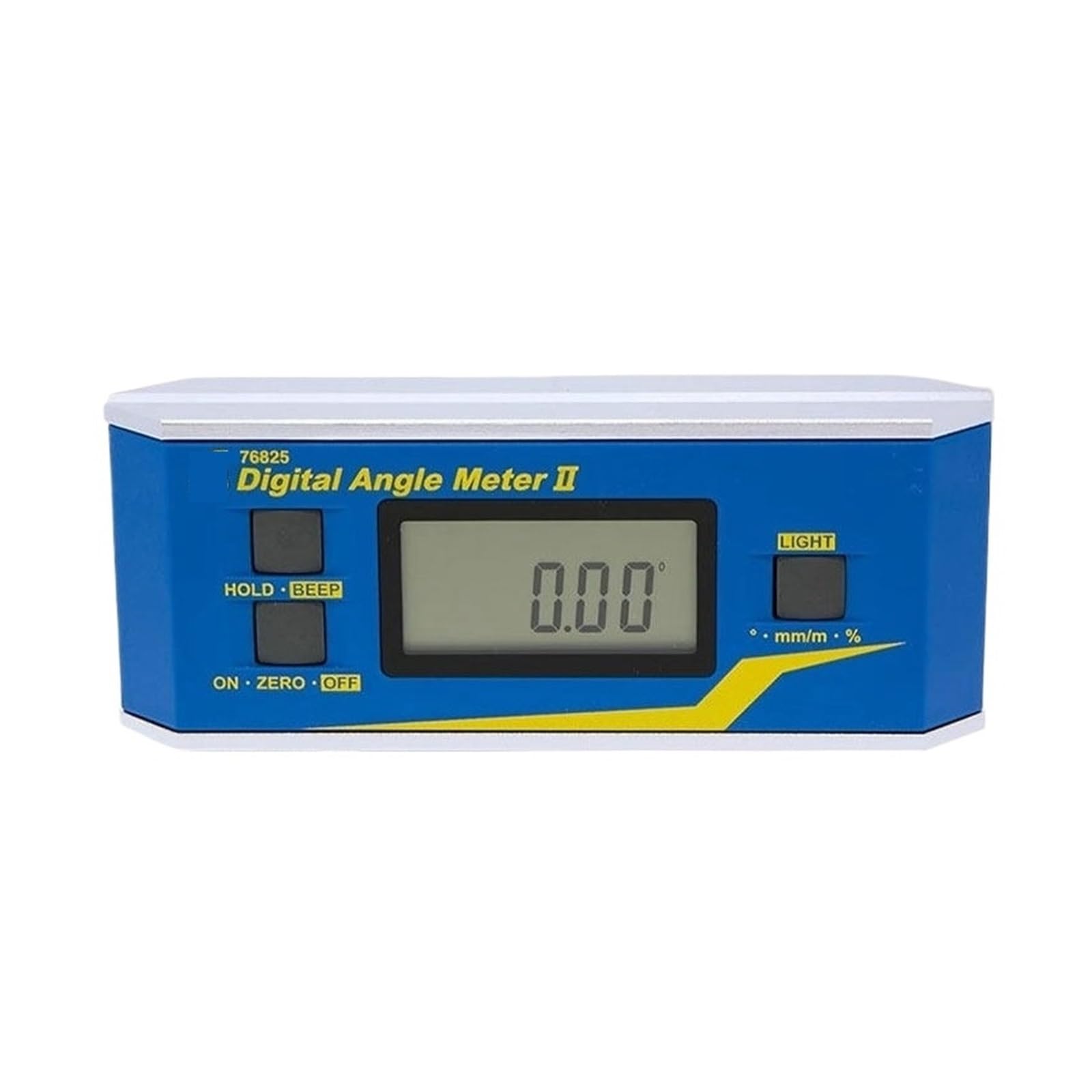 Evpeoetcpc 76825 Non Magnetic Digital Level Angle Gauge, Lcd Angle Protractor 76825 Waterproof Digital Inclinometer