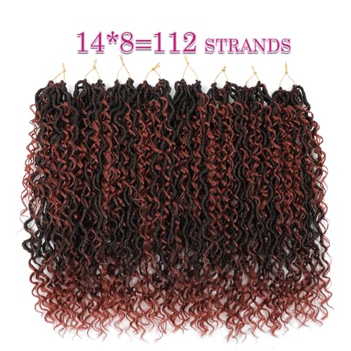 Image of Goddess Faux Locs Crochet Hair for Black Women, Goddess Locs Crochet Hair