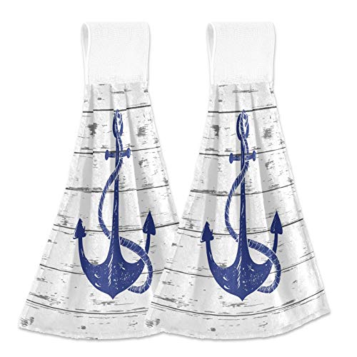 Boccsty-Nautical-Anchor-Hanging-Kitchen-Towels-2-Pcs-Wooden-Planks-Starfish-Seashell-Hand-Bath-Towels-Tie-Towels-Tea-Bar-Towels-for-Bathroom-Farmhouse-Tabletop-Home-Decor 51IyD9OpAEL