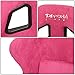 NRG Innovations FRP-302FH-PRISMA Prisma Fixed Back Bucket Racing Seat with Bottom Mount Bracket,Fushia/Mix Sparkled Paint Back