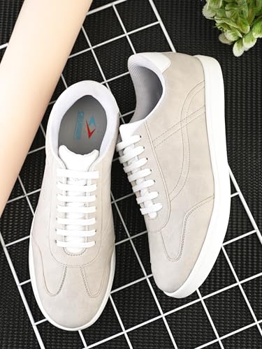 Image of Cruiser Sneaker for Men | Lightweight & Comfortable | Stylish Lace-Up Casual Footwear with Cushioned Insole | Perfect for Versatile Outfits 2641