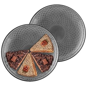 TREND FOR HOME Alisse Smoky Dessertteller Set, 2 Stück