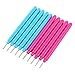 Produktbild Wirtschaftliche 10 Stücke Papercarft Kunststoff Schlitz Papier Quilling Stift Werkzeuge DIY Handcraft Curling Pen Neu