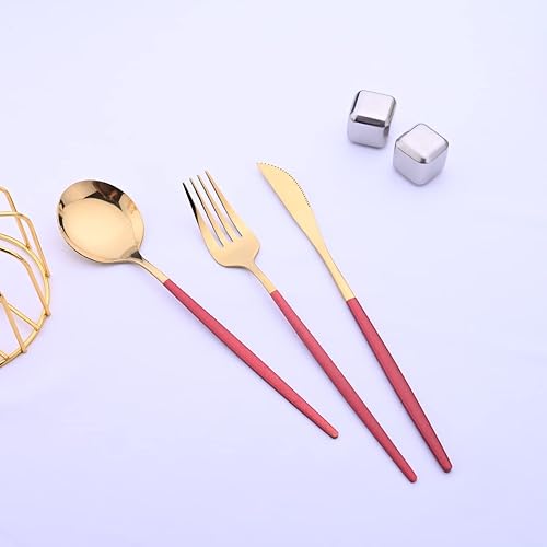 Miniatura 5 de Gugrida 6 pares de palillos de acero inoxidable, reutilizables, japoneses, chinos, aptos para lavavajillas, antideslizantes, 9.05 pulgadas, color