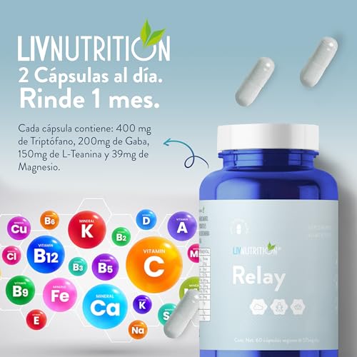 Vitamínicos, triptofano gnc Marca LIV NUTRITION (3)