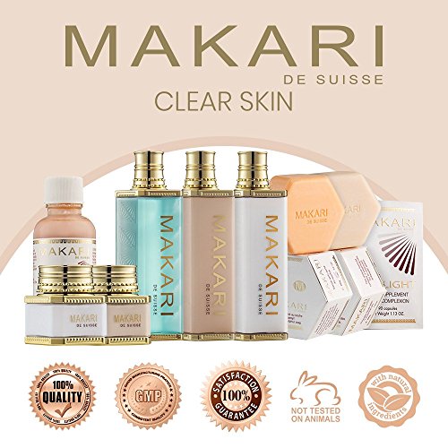 Lait éclaircissant Makari routine corps hydratation éclat matin - 4