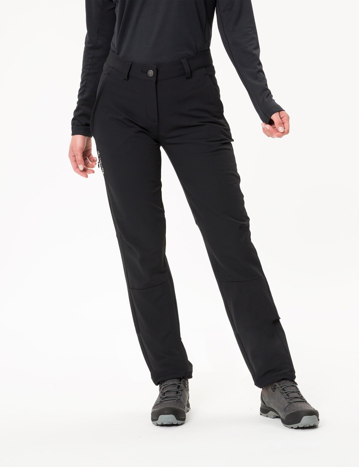 VAUDE Damen Wanderhose, Women's Strathcona Pants II, hoch elastisch, strapazierfähig, 80% windabweisend, atmungsaktiv und schnelltrocknend