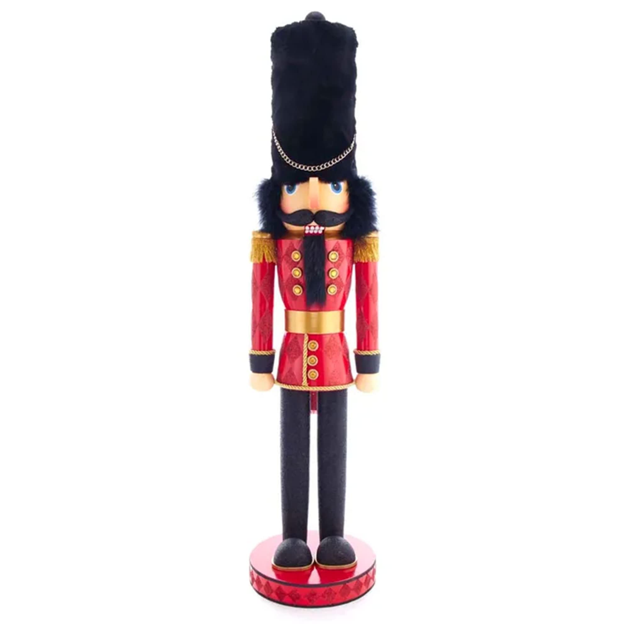 36-Inch Hollywood Royal Soldier Nutcracker, Multicolor