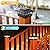 VOLISUN Solar Post Cap Lights: 6 - Pack Outdoor Deck Post Cap Lights Black for Dock Fence Waterproof 2 Color Modes,4x4/6x6 Wooden/Vinyl Posts